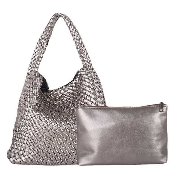 hbp new hand woven soft leather mother bag lazy style tote bag large capacity single shoulder women's female bags
hbp new hand woven soft leather mother bag lazy style tote bag large capacity single shoulder women's female bags