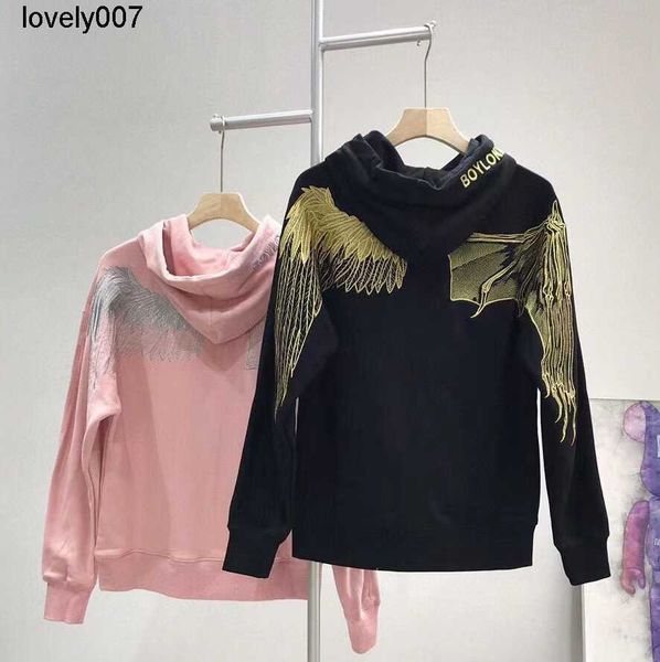 men's hoodies designer sweatshirts fashion boys casual long sleeved hoodie couple's autumn embroidery devil wings hooded sweater c, Black
men's hoodies designer sweatshirts fashion boys casual long sleeved hoodie couple's autumn embroidery devil wings hooded sweater c, Black