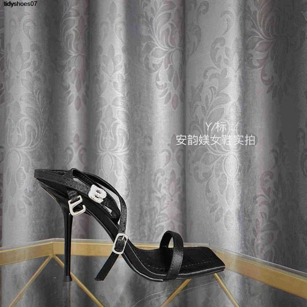 designer aw king's new candy colored silk satin one line with thin heels sandals 2022 square toe open high heels, Black
designer aw king's new candy colored silk satin one line with thin heels sandals 2022 square toe open high heels, Black