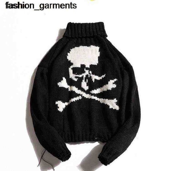 men's sweaters mmj designer skull dark couple t-shirt loose casual round neck hole fashion brand thick sweater, White;black
men's sweaters mmj designer skull dark couple t-shirt loose casual round neck hole fashion brand thick sweater, White;black