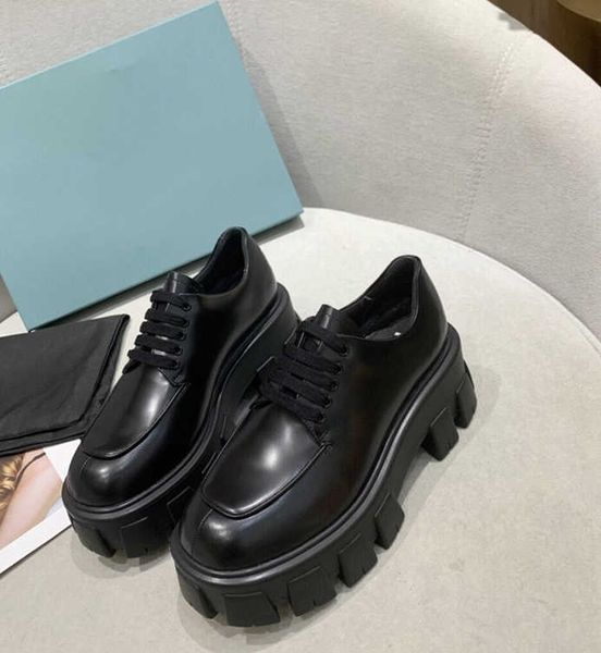 small leather shoes british college thick soled muffin champagne shoes women women's, Black
small leather shoes british college thick soled muffin champagne shoes women women's, Black