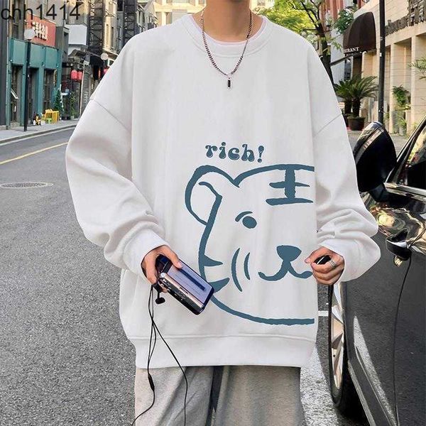 china-chic men's guards ins fashion brand spring and autumn tigerss head print hatless coat t loose round neck coat, Black
china-chic men's guards ins fashion brand spring and autumn tigerss head print hatless coat t loose round neck coat, Black