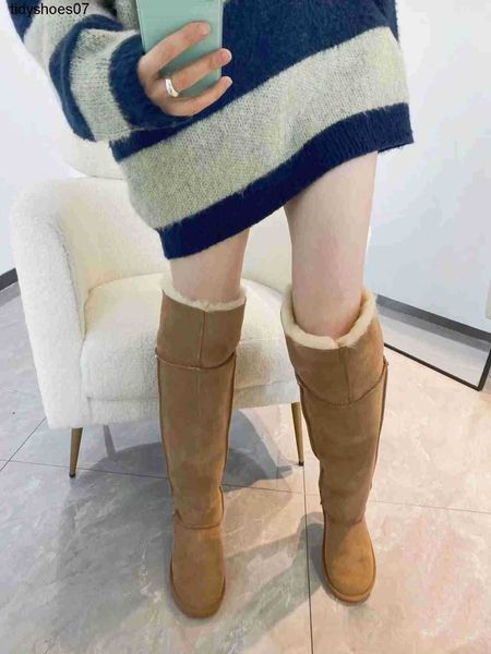 new sheepskin fur integrated snow boots for women in winter warm and anti-skid snow cotton high barrel net red knee boots, Black
new sheepskin fur integrated snow boots for women in winter warm and anti-skid snow cotton high barrel net red knee boots, Black
