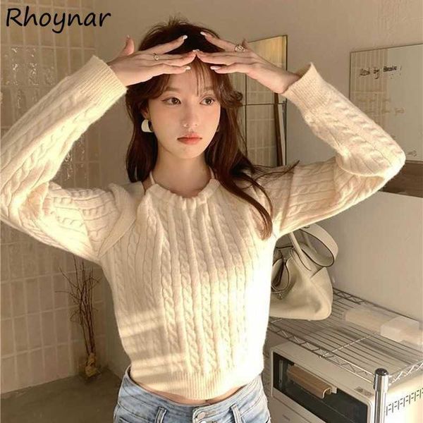 women's sweaters pullovers women simple o-neck all-match casual elegant classic ulzzang cropped slim fit fashion korean style tender ba, White;black
women's sweaters pullovers women simple o-neck all-match casual elegant classic ulzzang cropped slim fit fashion korean style tender ba, White;black