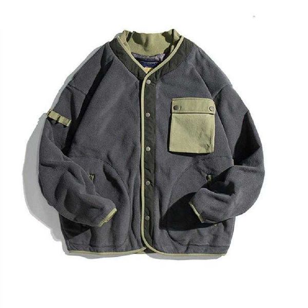 men's jackets color block polar fleece trend spring and autumn models for men women bf wind loose personality casual, Black;brown
men's jackets color block polar fleece trend spring and autumn models for men women bf wind loose personality casual, Black;brown