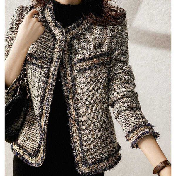 women's suits blazers symphony yarn tweed short suit jacket women spring and autumn new ladies retro female t221027, White;black
women's suits blazers symphony yarn tweed short suit jacket women spring and autumn new ladies retro female t221027, White;black