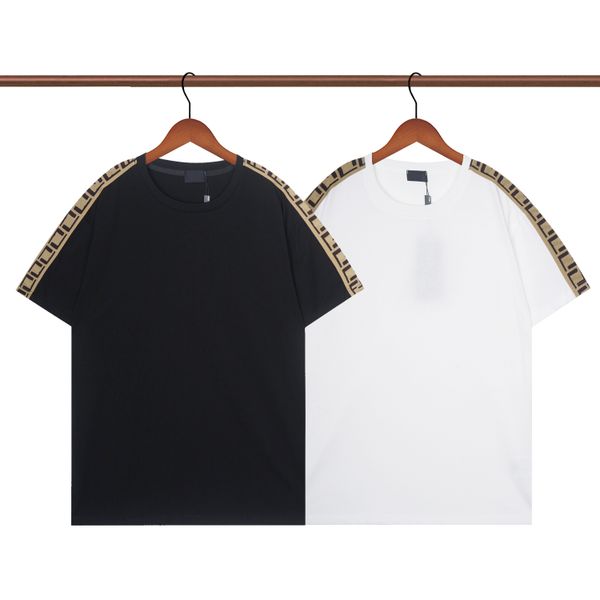 men's tee shirt black and white european and american brand designer 100% pure cotton fine double yarn fashion loose luxury fast dry an, White;black
men's tee shirt black and white european and american brand designer 100% pure cotton fine double yarn fashion loose luxury fast dry an, White;black