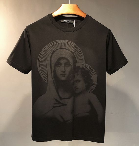 2023 high end european american fashion brand men women printing short sleeved t-shirt men's summer loose cotton casual versatile t-shi, White;black
2023 high end european american fashion brand men women printing short sleeved t-shirt men's summer loose cotton casual versatile t-shi, White;black