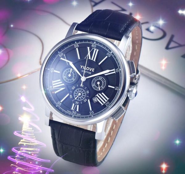 popular full functional men watches 42mm all the crime clock satch male gifts outdoor chronograph quartz battery genuine leather belt wristw, Slivery;brown
popular full functional men watches 42mm all the crime clock satch male gifts outdoor chronograph quartz battery genuine leather belt wristw, Slivery;brown