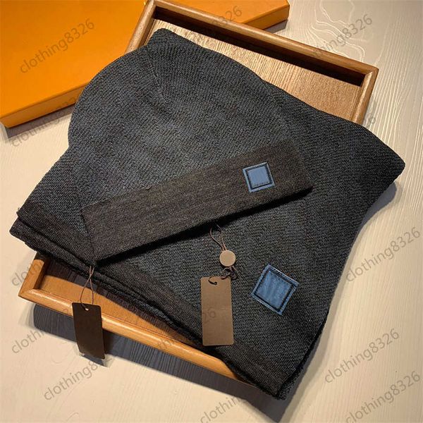 2022 designer scarf suit cap knitted hat beanie cap letter warm scarf set designer skull caps for man woman winter hats 5 color quality, Blue;gray
2022 designer scarf suit cap knitted hat beanie cap letter warm scarf set designer skull caps for man woman winter hats 5 color quality, Blue;gray