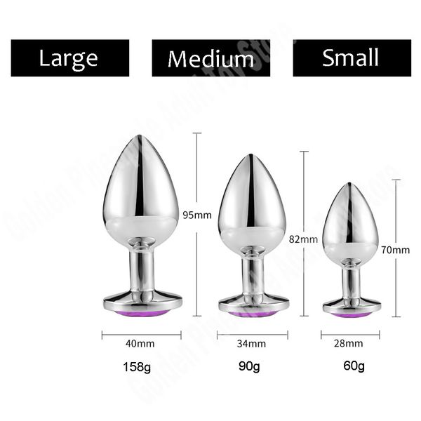 costumes 3pcs/set stainless steel butt plug male prostate massager sm products balls dilator games g spot butt beads cosplay, Black
costumes 3pcs/set stainless steel butt plug male prostate massager sm products balls dilator games g spot butt beads cosplay, Black
