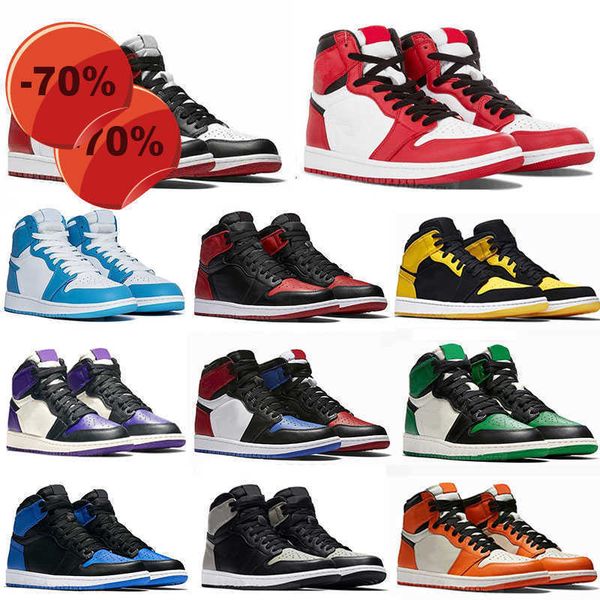 jumpman 1 basketball shoes 1s high og chicago royal toe black metallic gold pine green black unc patent men women sneakers trainers 36 -46
jumpman 1 basketball shoes 1s high og chicago royal toe black metallic gold pine green black unc patent men women sneakers trainers 36 -46