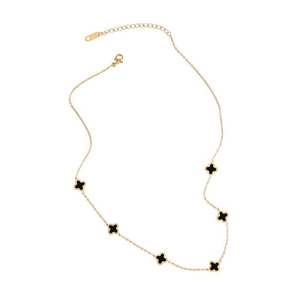 clover necklace cute design 6 clover pendant necklace gold plated stainless steel jewelry for women gift, Silver
clover necklace cute design 6 clover pendant necklace gold plated stainless steel jewelry for women gift, Silver
