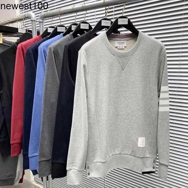 men's hoodies designer sweatshirts tb round neck pullover pants sweater suit spring and autumn men's women's same sports four, Black
men's hoodies designer sweatshirts tb round neck pullover pants sweater suit spring and autumn men's women's same sports four, Black