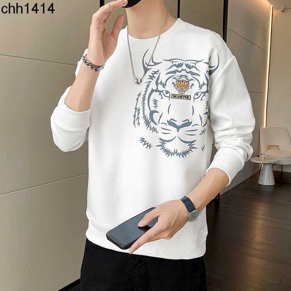 men's thickened sweater men's round neck undercoat autumn clothes tigerss head printing fashion men's college style quality s, Black
men's thickened sweater men's round neck undercoat autumn clothes tigerss head printing fashion men's college style quality s, Black