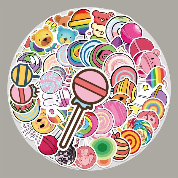 50pcs wholesale candy lollipop waterproof stickers pack for lapluggage car fricge suitcase notebook phone case decals
50pcs wholesale candy lollipop waterproof stickers pack for lapluggage car fricge suitcase notebook phone case decals