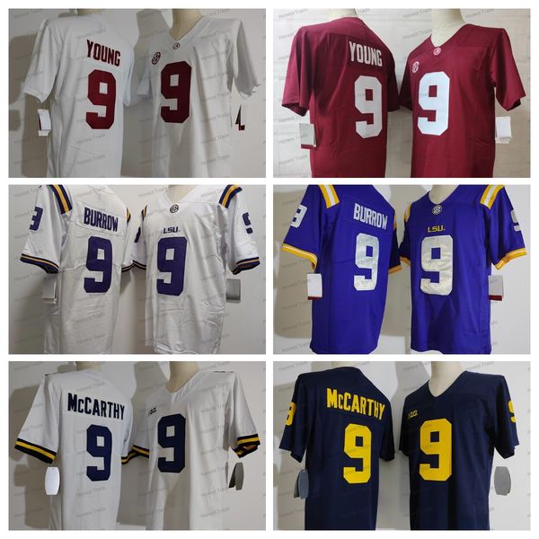 9 young alabama football jersey lsu tigers 9 joe burrow michigan 9 mccarthy blue purple white mens jerseys stitched, Black
9 young alabama football jersey lsu tigers 9 joe burrow michigan 9 mccarthy blue purple white mens jerseys stitched, Black