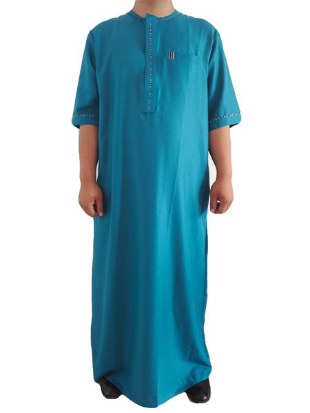 ethnic ready to wear 2022 high-end selling fashion contrast color moroccan men's half-sleeved robe, Red
ethnic ready to wear 2022 high-end selling fashion contrast color moroccan men's half-sleeved robe, Red