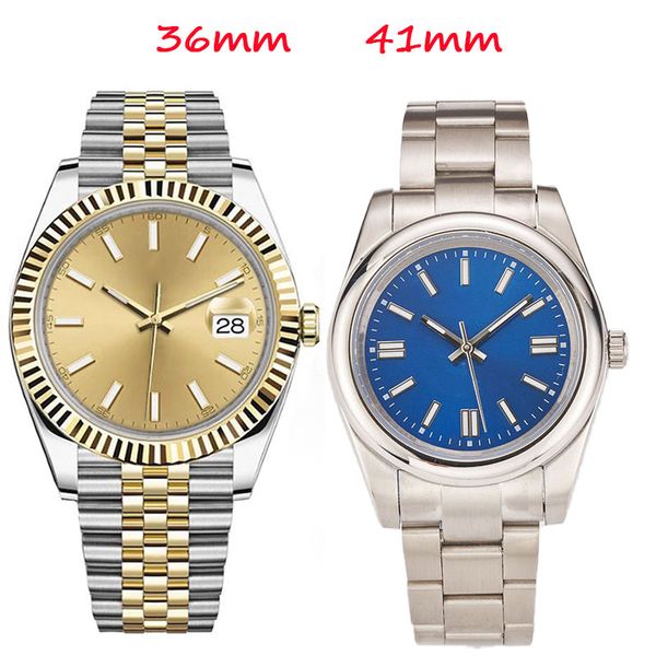 mens mechanical watches 36/41mm automatic full stainless steel luminous waterproof 28/31mm quartz women watch couples style classic wristwat, Slivery;brown
mens mechanical watches 36/41mm automatic full stainless steel luminous waterproof 28/31mm quartz women watch couples style classic wristwat, Slivery;brown