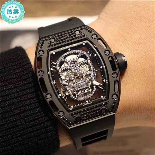 limited edition superclone luxury mens mechanics watch richa milles skull watch men's same multifunctional hollow out mechanical women&, Slivery;brown
limited edition superclone luxury mens mechanics watch richa milles skull watch men's same multifunctional hollow out mechanical women&, Slivery;brown