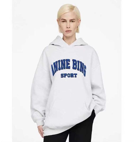 women's hoodies sweatshirts anine bing women designer hoodies embroidered letters hooded pullover sweatshirt loose long sleeve fleece s, Black
women's hoodies sweatshirts anine bing women designer hoodies embroidered letters hooded pullover sweatshirt loose long sleeve fleece s, Black
