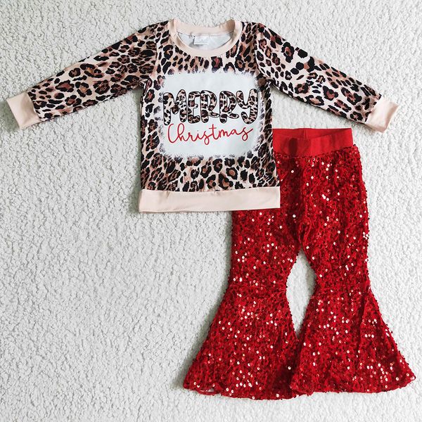 new fashion girls clothing set long sleeve merry christmas sequins bell bottoms outfits boutique baby girl clothes children outfit wholesale, White
new fashion girls clothing set long sleeve merry christmas sequins bell bottoms outfits boutique baby girl clothes children outfit wholesale, White