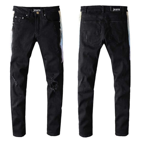 designer mens ripped men y2k side bone patch cloth zipper decoration black jeans youth slim 644 skinny low waist scratch cross mid purple, Blue
designer mens ripped men y2k side bone patch cloth zipper decoration black jeans youth slim 644 skinny low waist scratch cross mid purple, Blue