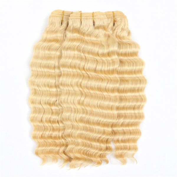 3 bundles 10inch-30inch brazilian deep wave human hair weft extension 613 blonde color, Black
3 bundles 10inch-30inch brazilian deep wave human hair weft extension 613 blonde color, Black