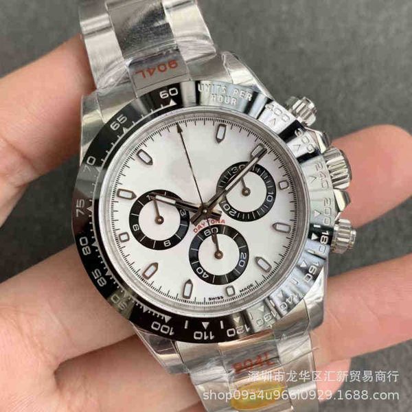 n factory 4130 daytonas watch machinery 7750 panda time running function luminous steel tape size 40mm, Slivery;brown
n factory 4130 daytonas watch machinery 7750 panda time running function luminous steel tape size 40mm, Slivery;brown