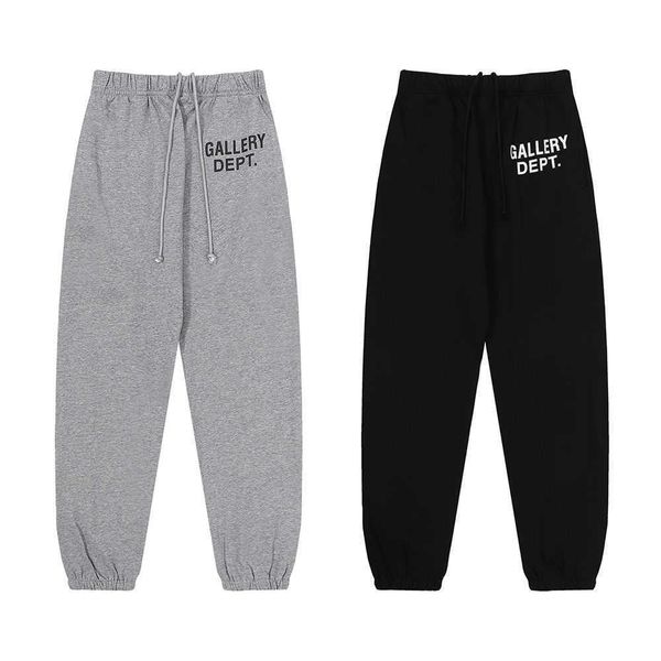 hip hop gallerydepts designer pants small american basic print cotton terry leggings men's women's autumn, Black
hip hop gallerydepts designer pants small american basic print cotton terry leggings men's women's autumn, Black