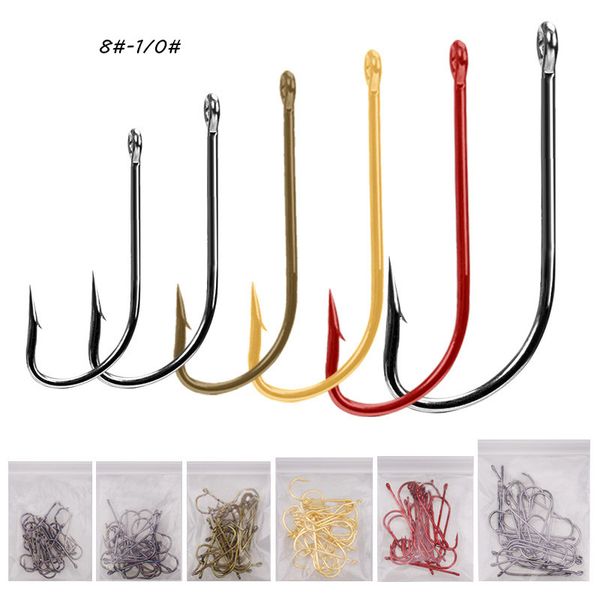6 sizes mixed 8#-1/0# shank hook high carbon steel barbed hooks asian carp fishing gear 150 pieces / 1 lot wh-45
6 sizes mixed 8#-1/0# shank hook high carbon steel barbed hooks asian carp fishing gear 150 pieces / 1 lot wh-45