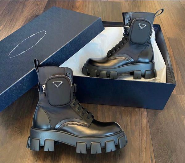 martin boots rois monolith combat pocket leather combat designer hinking nylon brushed ankle boot women high platform rubber sole small bags, Black
martin boots rois monolith combat pocket leather combat designer hinking nylon brushed ankle boot women high platform rubber sole small bags, Black