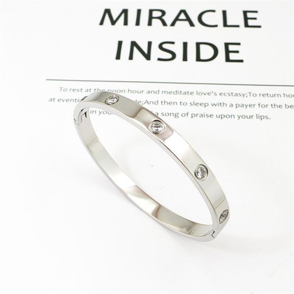 bangles nail bracelet designer bracelets luxury jewelry for women fashion bangle titanium steel alloy gold-plated craft never fade not aller, Black
bangles nail bracelet designer bracelets luxury jewelry for women fashion bangle titanium steel alloy gold-plated craft never fade not aller, Black