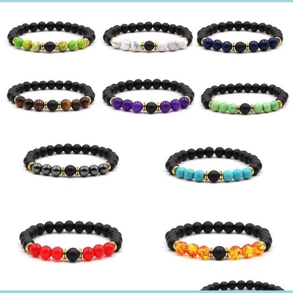 charm bracelets 8mm seven chakra buddha matted black stone beads bracelet women men bangle beaded hand strings drop delivery 2022 je dhiyr, Golden;silver
charm bracelets 8mm seven chakra buddha matted black stone beads bracelet women men bangle beaded hand strings drop delivery 2022 je dhiyr, Golden;silver