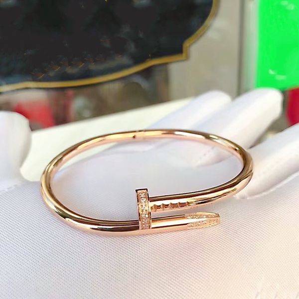 european and american popular nail bangle fashion designer couple valentine's day wedding gift 316l stainless steel jewelry factory who, Black
european and american popular nail bangle fashion designer couple valentine's day wedding gift 316l stainless steel jewelry factory who, Black