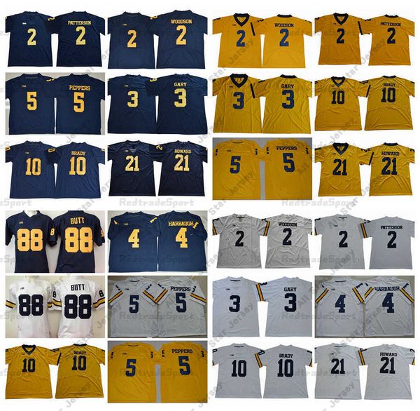 american college football wear ncaa michigan wolverines college football jerseys 2 shea patterson desmond howard 10 tom brady 4 jim harbaugh, Black
american college football wear ncaa michigan wolverines college football jerseys 2 shea patterson desmond howard 10 tom brady 4 jim harbaugh, Black