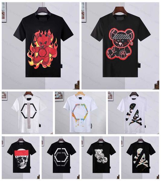 phillip men designer pp skull plain diamond t shirt short sleeve dollar brown bear brand tee o-neck skulls tshirt tees 22, Black;brown
phillip men designer pp skull plain diamond t shirt short sleeve dollar brown bear brand tee o-neck skulls tshirt tees 22, Black;brown