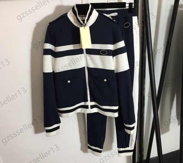 two piece womens tracksuit contrast colour stripe printed long sleeve zipper jacket drawstring bunch of foot trousers spring autumn women cl, Gray
two piece womens tracksuit contrast colour stripe printed long sleeve zipper jacket drawstring bunch of foot trousers spring autumn women cl, Gray