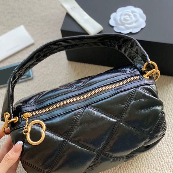 22a womerns designer calfskin bowling black bags soft real leather pillow handle totes gold metal hardware matelasse chain crossbody shoulde
22a womerns designer calfskin bowling black bags soft real leather pillow handle totes gold metal hardware matelasse chain crossbody shoulde