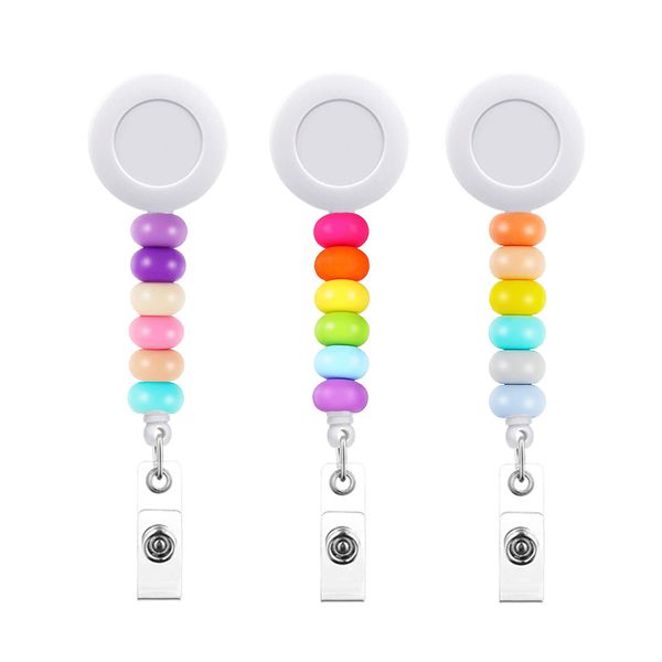 20 pcs/lot custom key rings silicone beaded nurse badge reel with alligator clip for student teacher nurse gift accessories, Slivery;golden
20 pcs/lot custom key rings silicone beaded nurse badge reel with alligator clip for student teacher nurse gift accessories, Slivery;golden