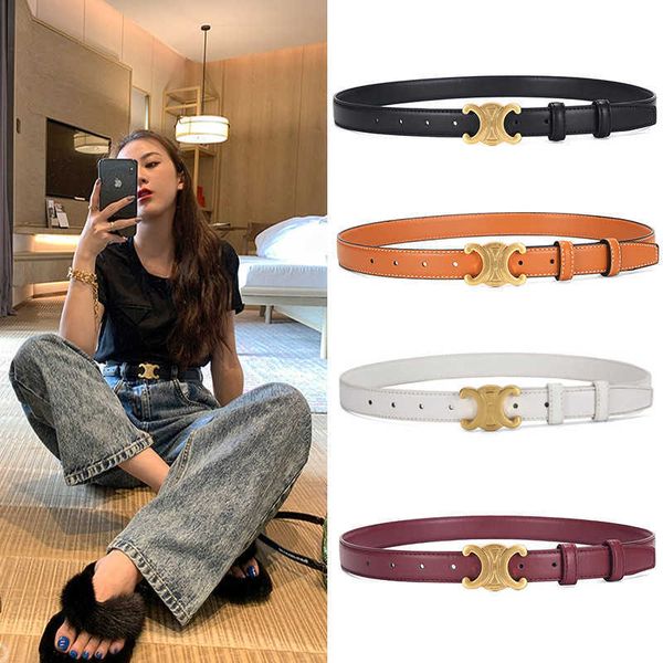 women's fashion jeans simple ins style triumphal arch belt women's decoration with skirt, Black;brown
women's fashion jeans simple ins style triumphal arch belt women's decoration with skirt, Black;brown