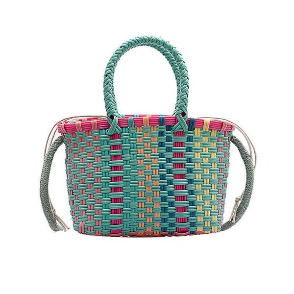handbag designer baghbp crossbody hand bag lady straw knitting tote shopping backpack vegetable basket purse rainbow color
handbag designer baghbp crossbody hand bag lady straw knitting tote shopping backpack vegetable basket purse rainbow color