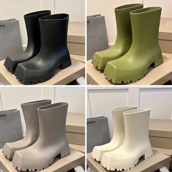 22ss r cross rain boots rubber round head luxury waterproof jointly size 35-43, Black
22ss r cross rain boots rubber round head luxury waterproof jointly size 35-43, Black