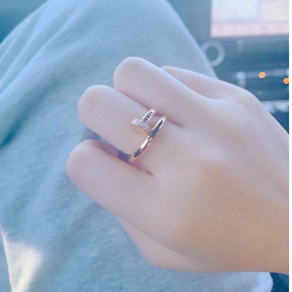 europe and america luxury nail ring fashion designer couple valentine's day wedding gift 316l stainless steel jewelry factory wholesale, Slivery;golden
europe and america luxury nail ring fashion designer couple valentine's day wedding gift 316l stainless steel jewelry factory wholesale, Slivery;golden