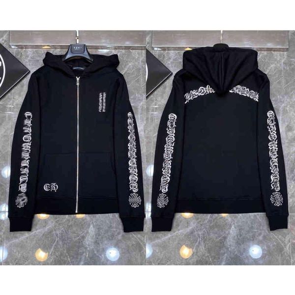 mens hoody classic mens zipper chrome hoodies designer horseshoe sanskrit cross print pullover hooded sweatshirts sweater woman loose jackts, Black
mens hoody classic mens zipper chrome hoodies designer horseshoe sanskrit cross print pullover hooded sweatshirts sweater woman loose jackts, Black