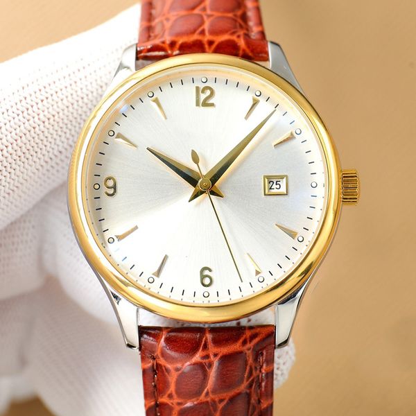 mens watch automatic mechanical movement watches 42mm round bezel fashion business wristwatches montre de luxe, Slivery;brown
mens watch automatic mechanical movement watches 42mm round bezel fashion business wristwatches montre de luxe, Slivery;brown