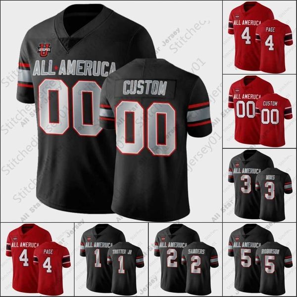 american college football wear custom ncaa all-american football jersey 3 amarius mims 4 payton page 1 jeremiah trotter jr. 2 ja'tavion, Black
american college football wear custom ncaa all-american football jersey 3 amarius mims 4 payton page 1 jeremiah trotter jr. 2 ja'tavion, Black