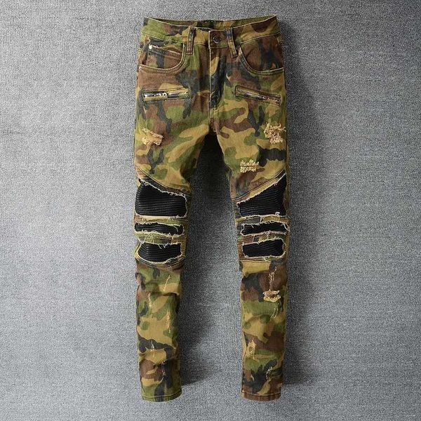 designer mens ripped men y2k camo personalized slim fit jeans small foot motorcycle multi pocket pants 1096 skinny low waist scratch cross, Blue
designer mens ripped men y2k camo personalized slim fit jeans small foot motorcycle multi pocket pants 1096 skinny low waist scratch cross, Blue