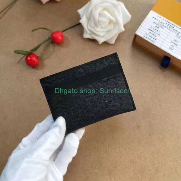 m62170 porte cartes double luxurys leather credit card holder wallet designers 4 cards slot purse fashion passport cover with box, Brown;gray
m62170 porte cartes double luxurys leather credit card holder wallet designers 4 cards slot purse fashion passport cover with box, Brown;gray