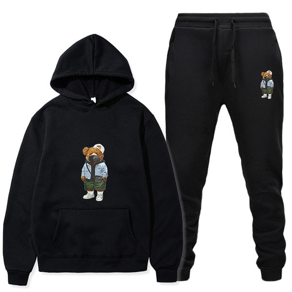 2022 new mens tracksuit brand printed sportswear men 12 colors warm two pieces loose hoodie sweatshirt and pants set hoodie jogging, Gray
2022 new mens tracksuit brand printed sportswear men 12 colors warm two pieces loose hoodie sweatshirt and pants set hoodie jogging, Gray